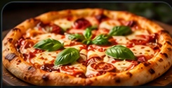 Margherita pizza